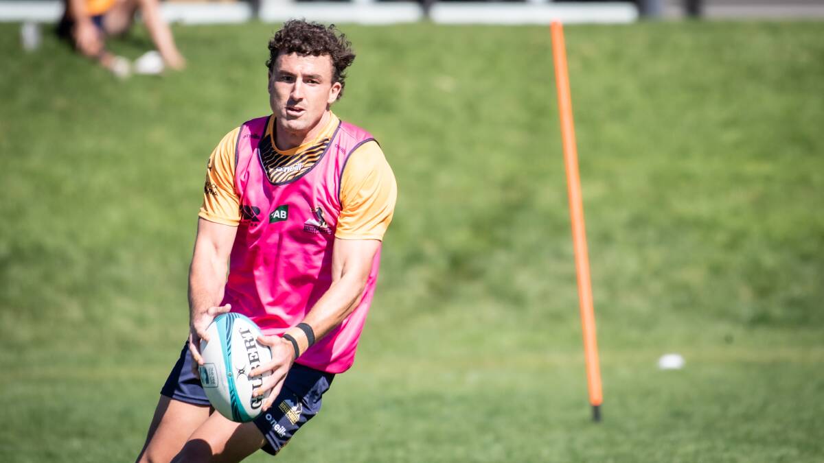 ACT Brumbies player Tom Banks is set to make a decision on his Super Rugby future, and subsequently his Wallabies future, in the next fortnight. Picture: Karleen Minney