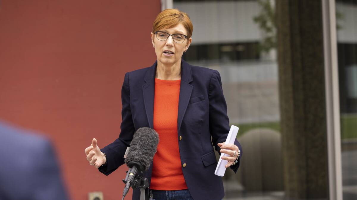 ACT Health Minister Rachel Stephen-Smith is expected to make an announcement on the territory's public health settings on Friday. Picture: Keegan Carroll 