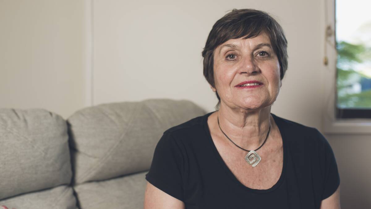 Ros Williams, pictured in 2018, when she was fighting for coronial reform for the ACT. Picture by Jamila Toderas