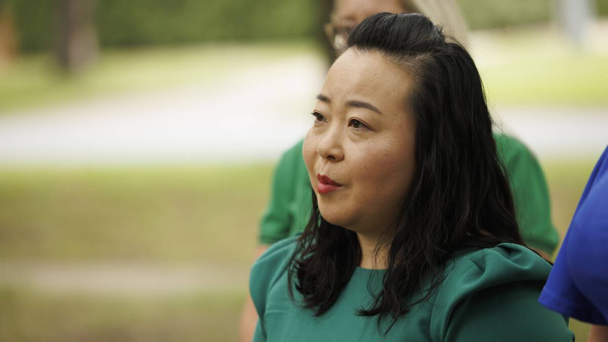 ACT Opposition Leader Elizabeth Lee. Picture by Keegan Carroll 