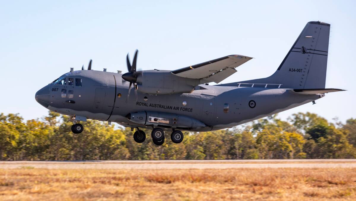Persisting with an order of 10 little C-27J Spartan airlifters in 2011 was foolish. Picture Department of Defence