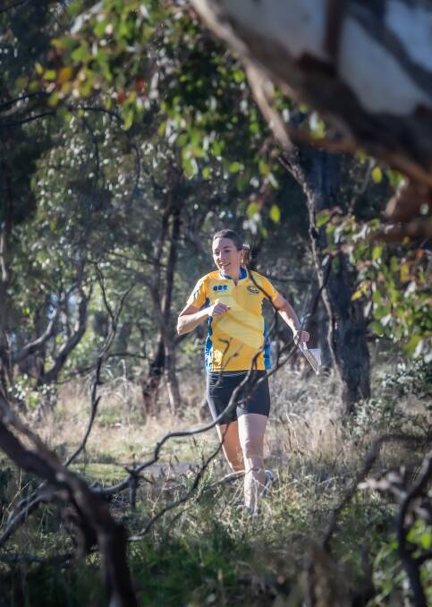 Grace Crane is one of Canberra's most talented orienteers. Picture: Karleen Minney