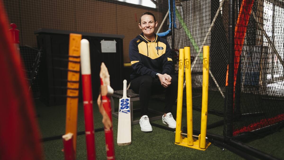 Erin Osborne has been a driving force behind Cricket ACT's restructured women's competition. Picture: Dion Georgopoulos