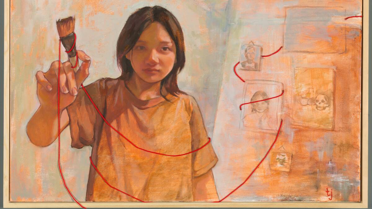 Ting Jiang, A painting for my 13-year-old self, 2023.
