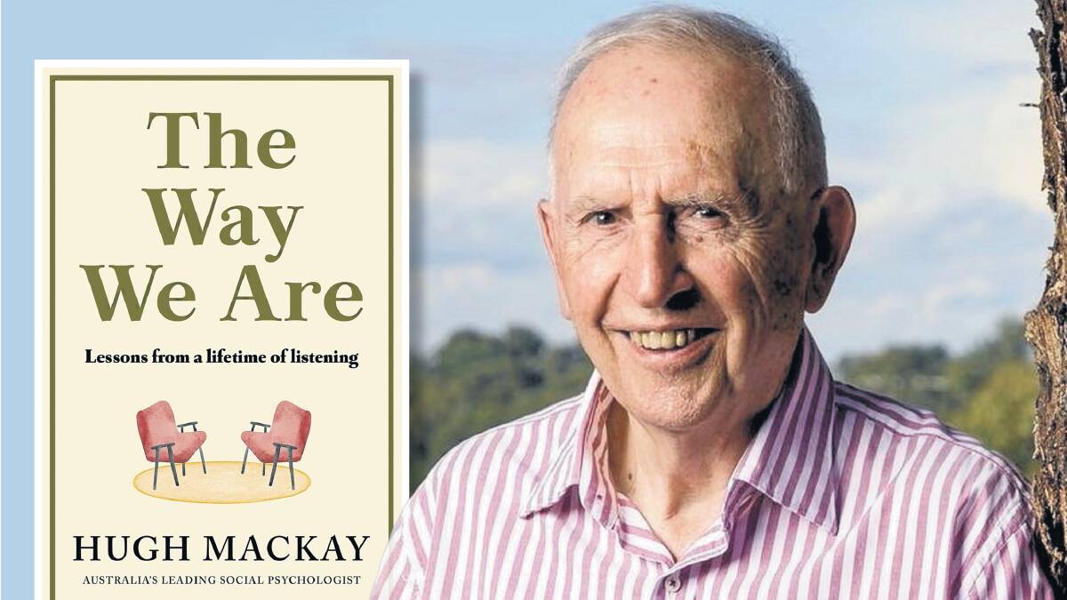 Social researcher Hugh Mackay is concerned Australians are regressing to pre-COVID self-centredness. Picture supplied