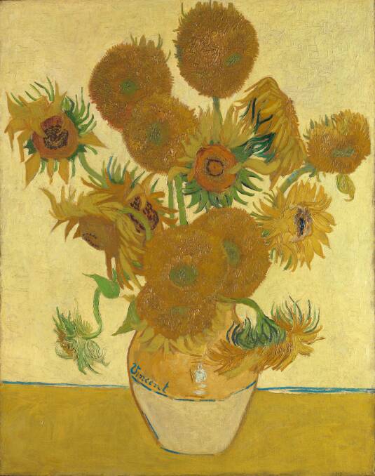Van Gogh's Sunflowers, 1888, coming - eventually - to the National Gallery of Australia. Picture: National Gallery London
