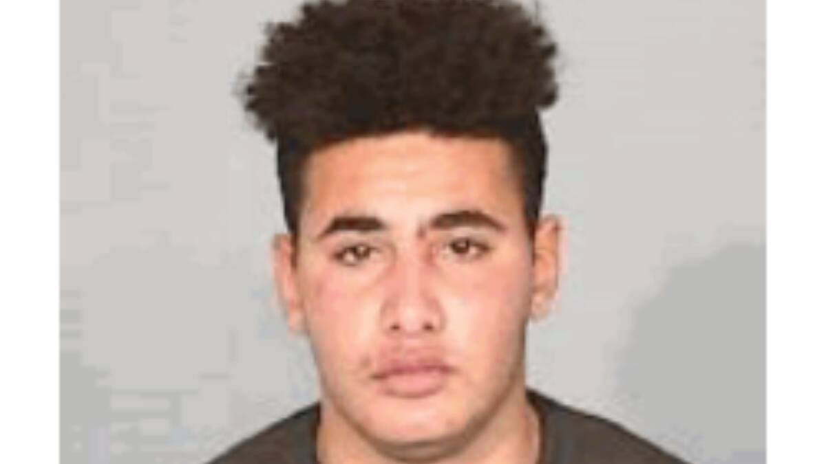Kenan Dowden-Carlisle in a NSW Police mugshot. Picture supplied
