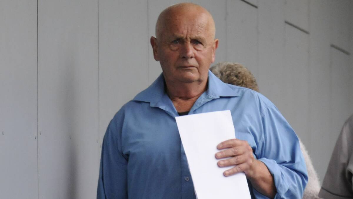 Peter Van Dyk leaves court after being granted appeal bail in November 2022. Picture by Blake Foden