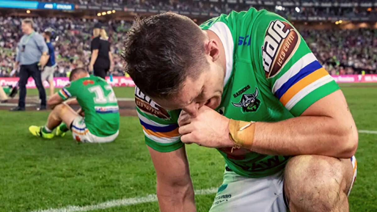 The Canberra Raiders were on the verge of a fairytale for 73 minutes in the  NRL decider | The Canberra Times | Canberra, ACT
