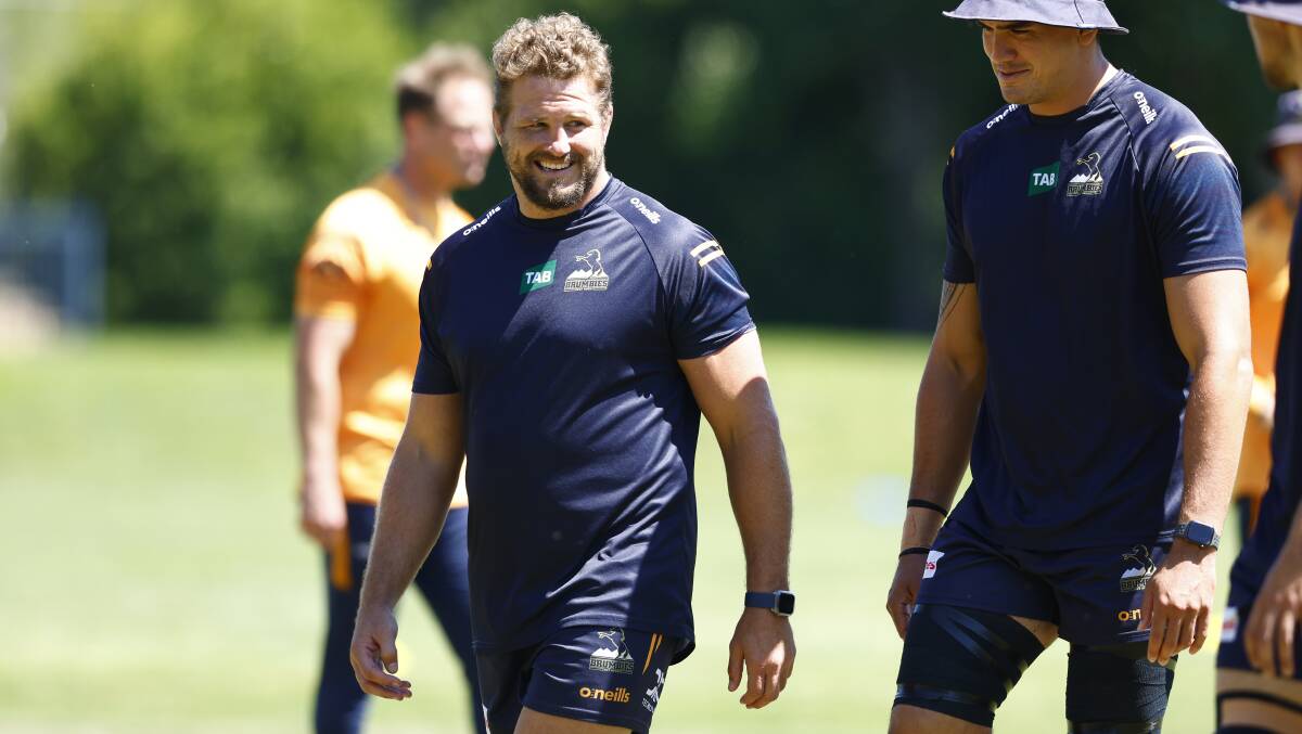 Brumbies prop James Slipper is staying at the club. Picture by Keegan Carroll