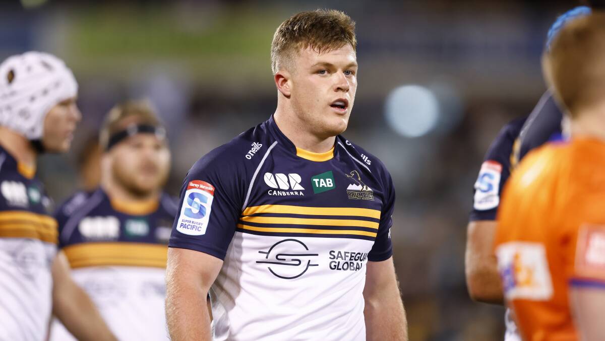 Brumbies hooker Billy Pollard is ready to play a key role in Friday's clash with the Hurricanes. Picture by Keegan Carroll
