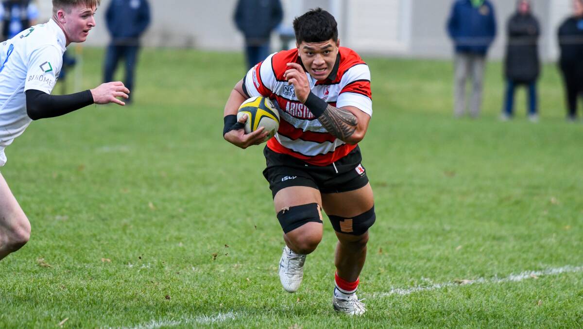 Titi Nofoagatatoa starred in Vikings' win over Queanbeyan. Picture by Sitthixay Ditthavong