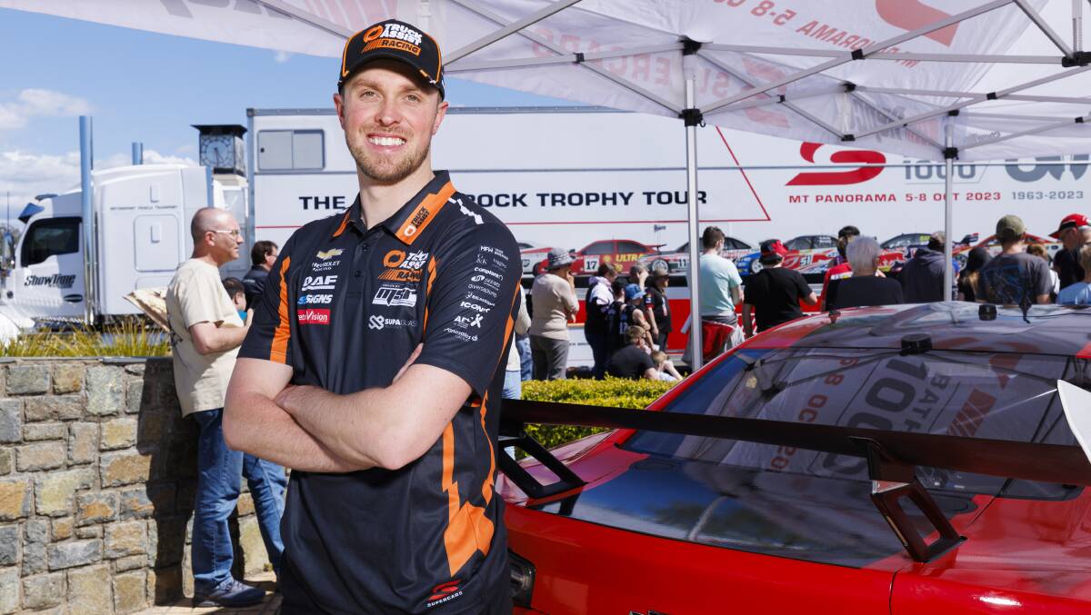 Canberra Supercars driver Cam Hill is ready for a second shot at the Bathurst 1000. Picture by Keegan Carroll