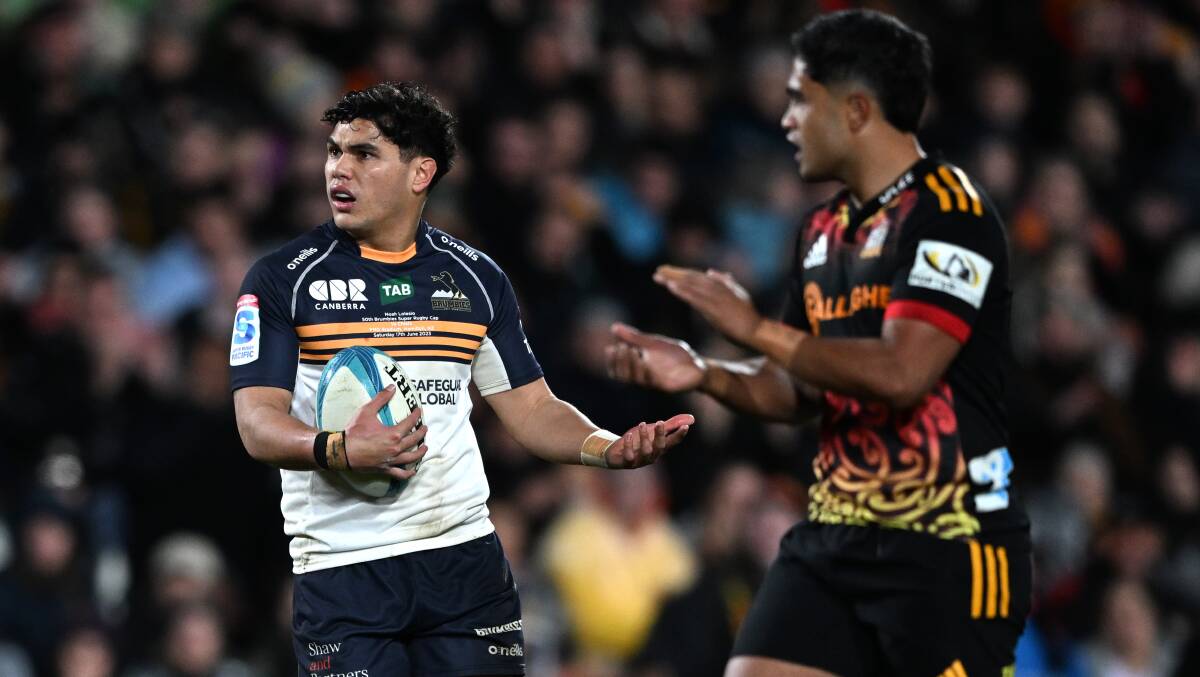 The ACT Brumbies were left perplexed by a number of refereeing decisions in Saturday's Super Rugby semi-final. Picture Getty Images