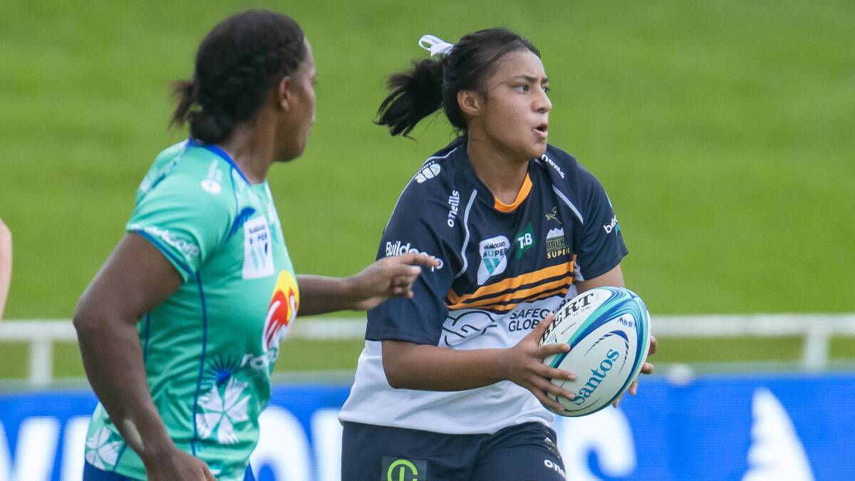 Brumbies playmaker Faitala Moleka has been named to make her Test debut. Picture Getty Images