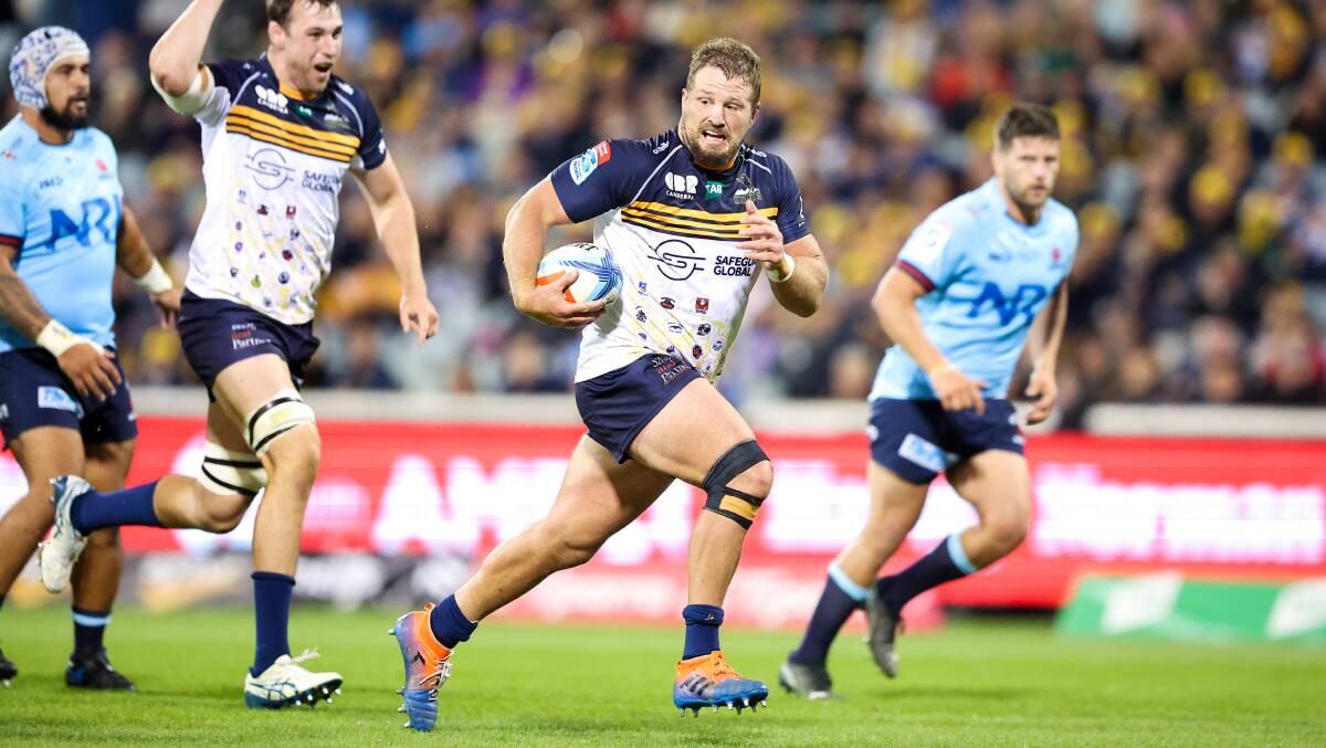 ACT Brumbies prop James Slipper is determined to enjoy the final years of his career. Picture by Sitthixay Ditthavong