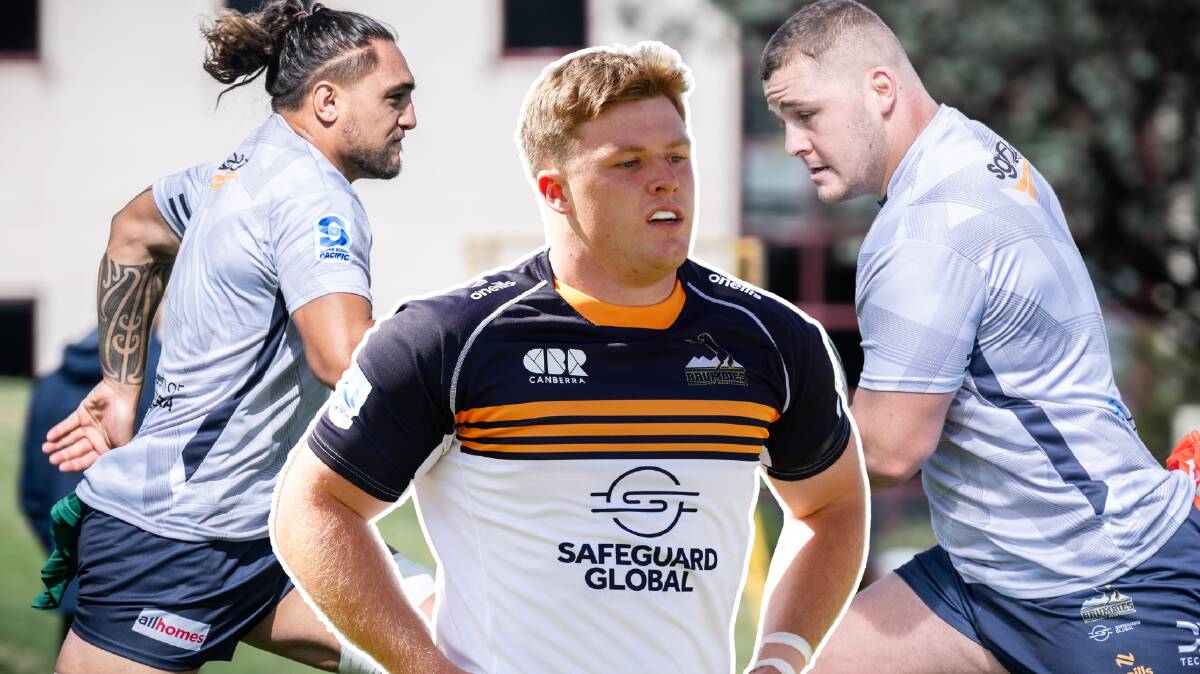 Jahrome Brown, Billy Pollard and Blake Schoupp have been named in a revamped ACT Brumbies team. Pictures by Karleen Minney, Keegan Carroll