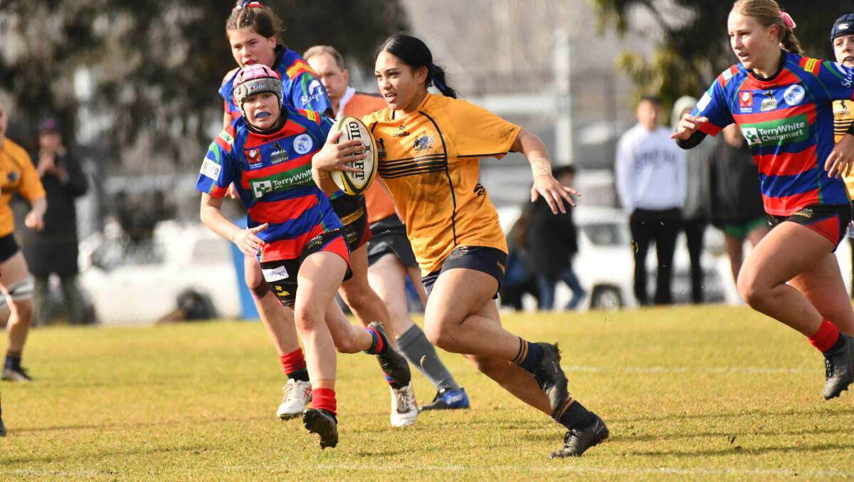Female participation numbers have surged in 2023. Picture ACT Rugby Union