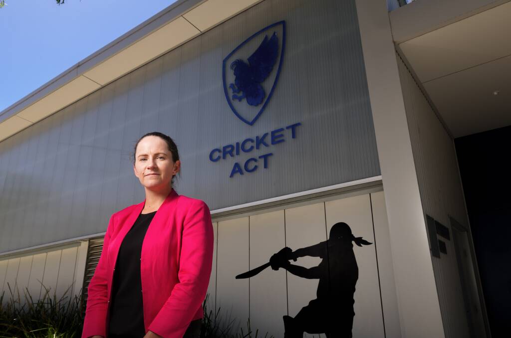 Cricket ACT chief executive has outlined her vision for the sport in Canberra as uncertainty looms over the future of Big Bash matches at Manuka Oval. Picture by Sitthixay Ditthavong