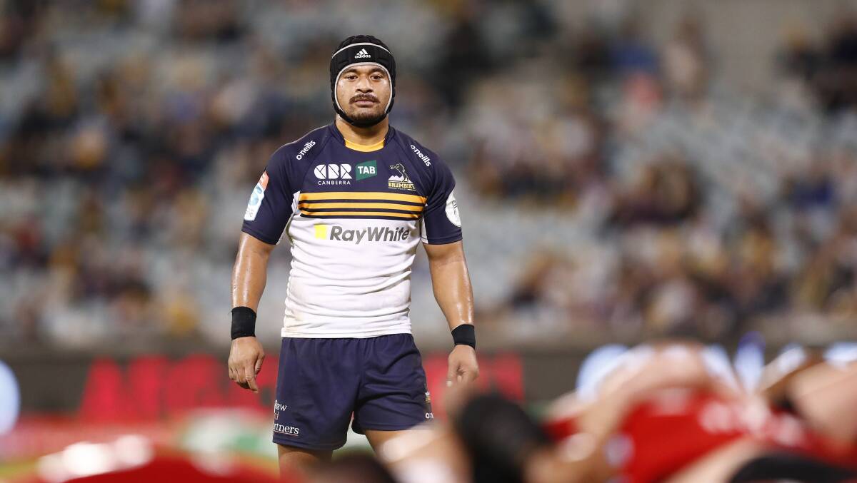 Departing playmaker Rodney Iona is hopeful he has not played his final game for the ACT Brumbies. Picture by Keegan Carroll