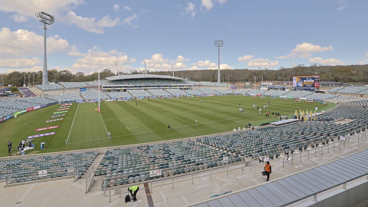 The future of Canberra Stadium and the AIS are closely intertwined. Picture by Keegan Carroll