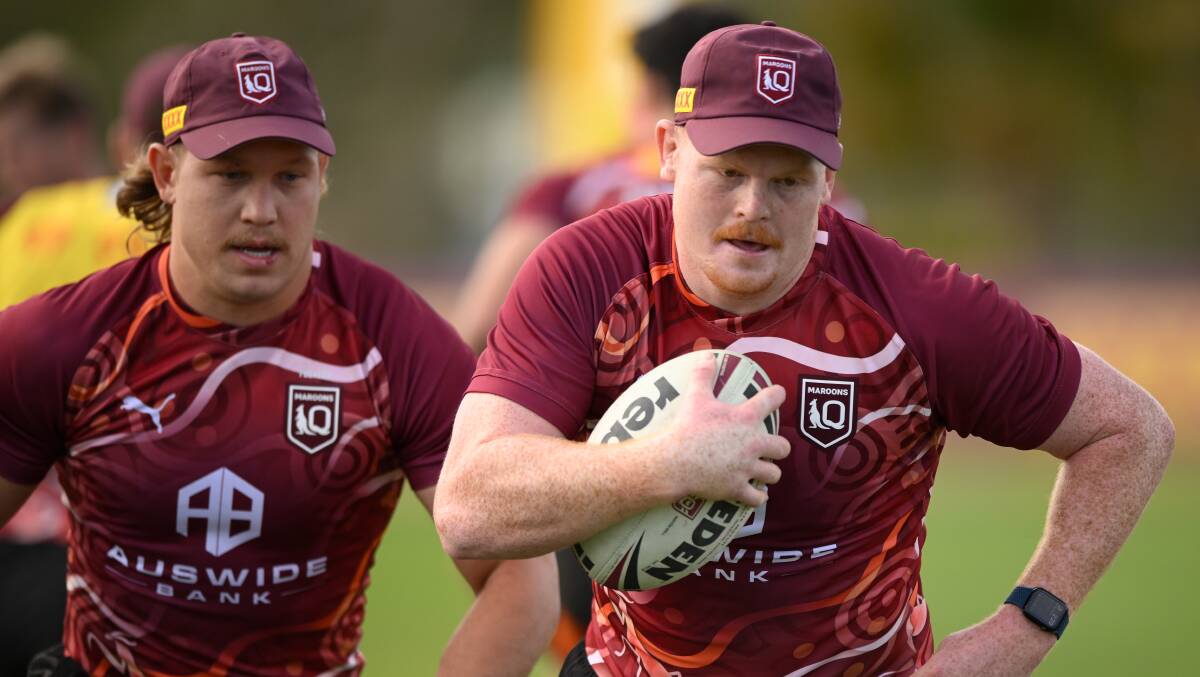 Raiders star Corey Horsburgh will make his State of Origin debut for Queensland on Wednesday. Picture Getty Images