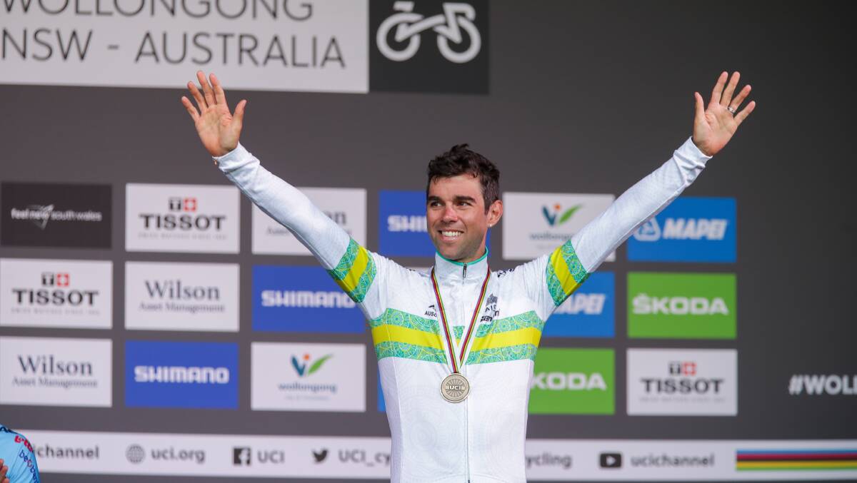 Cyclist Michael Matthews has been urged to head home for Tour Down Under. Picture by Adam McLean
