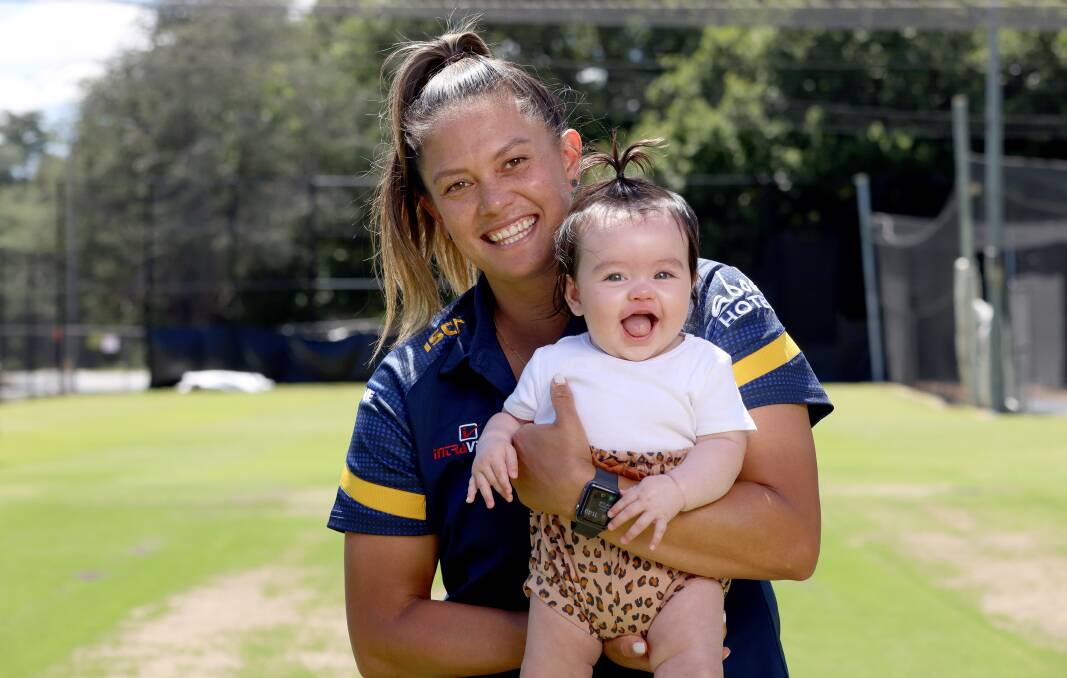 ACT Meteors veteran Ange Reakes has retired to spend more time with daughter Winnie. Picture by James Croucher