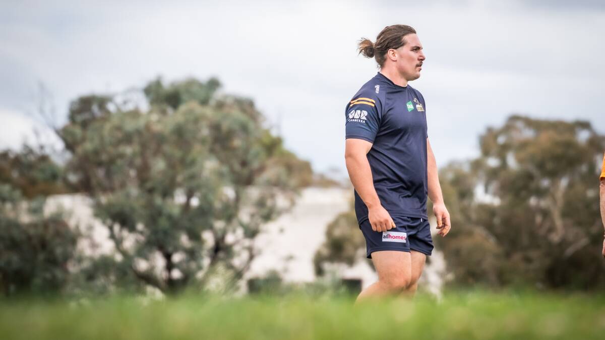 Brumbies hooker Lachlan Lonergan is eyeing a Test call-up. Picture by Karleen Minney