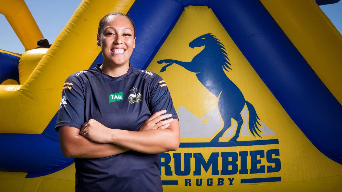 Zali Waihape is back in the ACT Brumbies Super W squad just a year after giving birth. Picture by Sitthixay Ditthavong