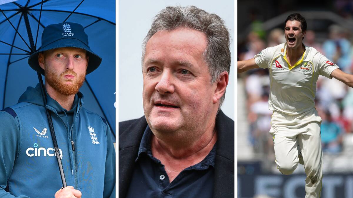Piers Morgan has been at the centre of a post-truth battle for Ashes supremacy. Pictures Getty Images
