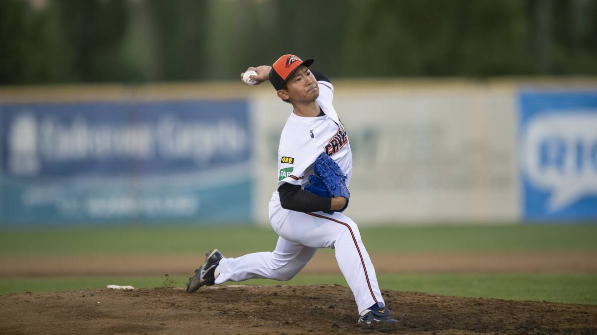 Shota Imanaga was a star for the Canberra Cavalry during his stint with the team. Picture by Sitthixay Ditthavong