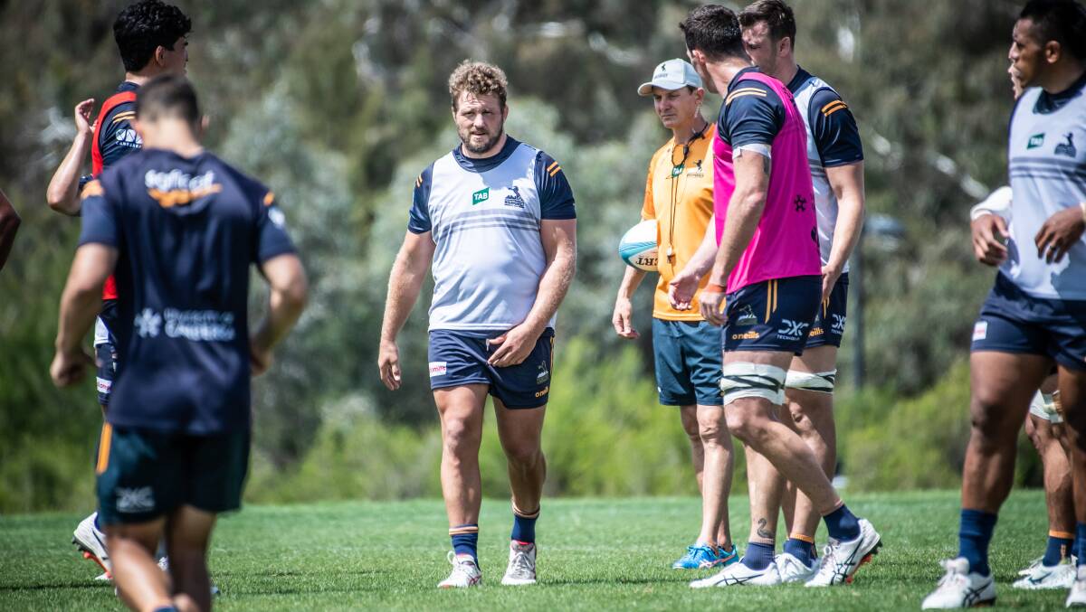 Wallabies skipper James Slipper is one of multiple Brumbies to be rested throughout the Super Rugby season. Picture by Karleen Minney