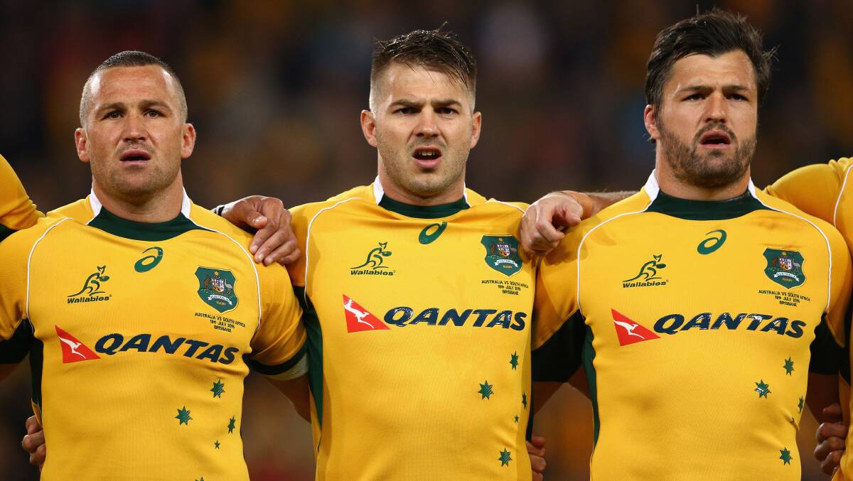 Matt Giteau, Drew Mitchell and Adam Ashley-Cooper will make a shock return to the field on Saturday afternoon. Picture Getty Images