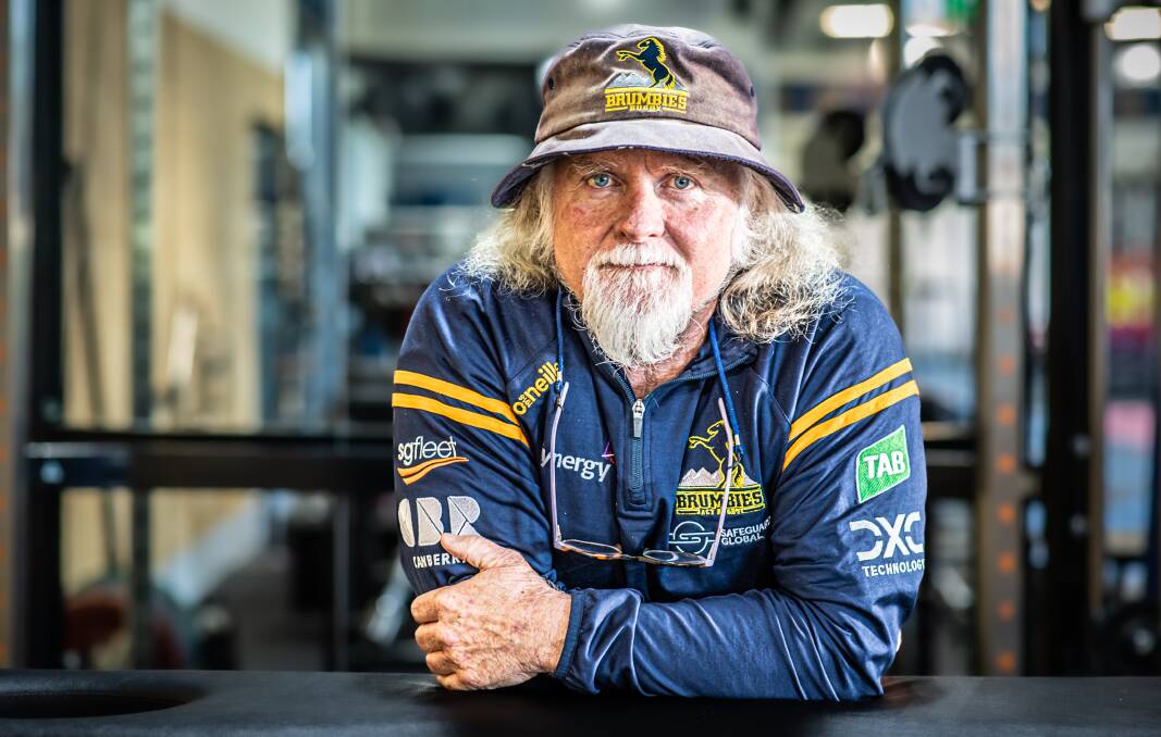 Former Brumbies coach Laurie Fisher. Picture by Karleen Minney