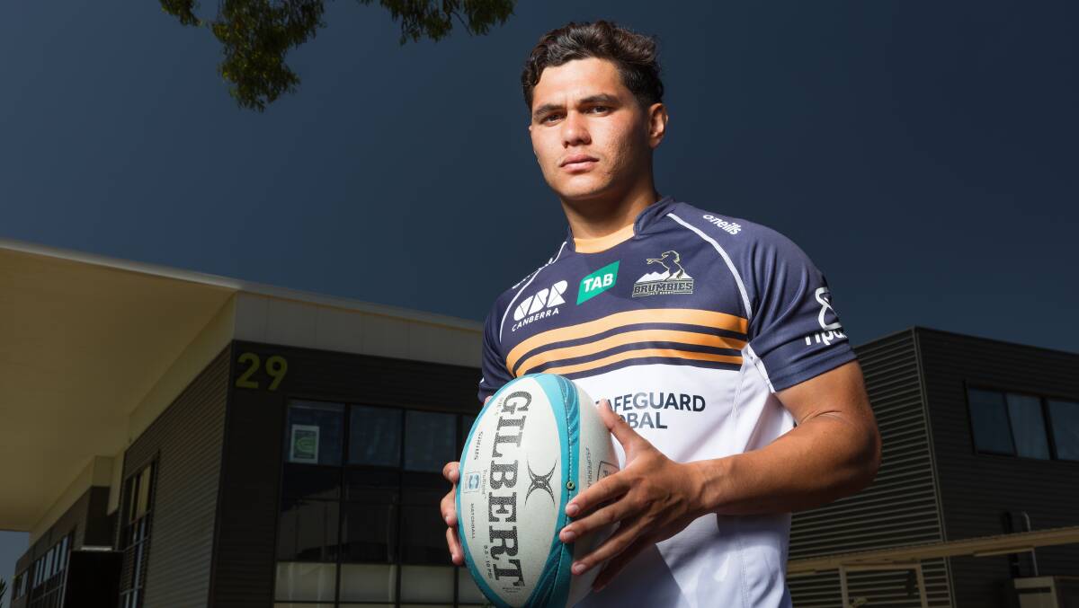 Noah Lolesio is ready to lead the ACT Brumbies to Super Rugby glory. Picture by Sitthixay Ditthavong