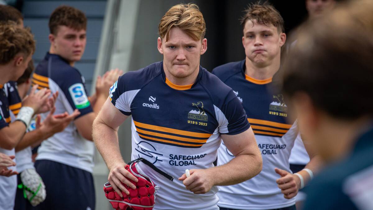 Lachlan Hooper has led the ACT Brumbies under 19s to a historic home final. Picture Queensland Reds