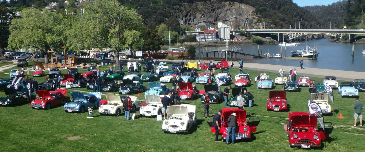 A previous event was held in Launceston where roadsters were put on display. Picture supplied