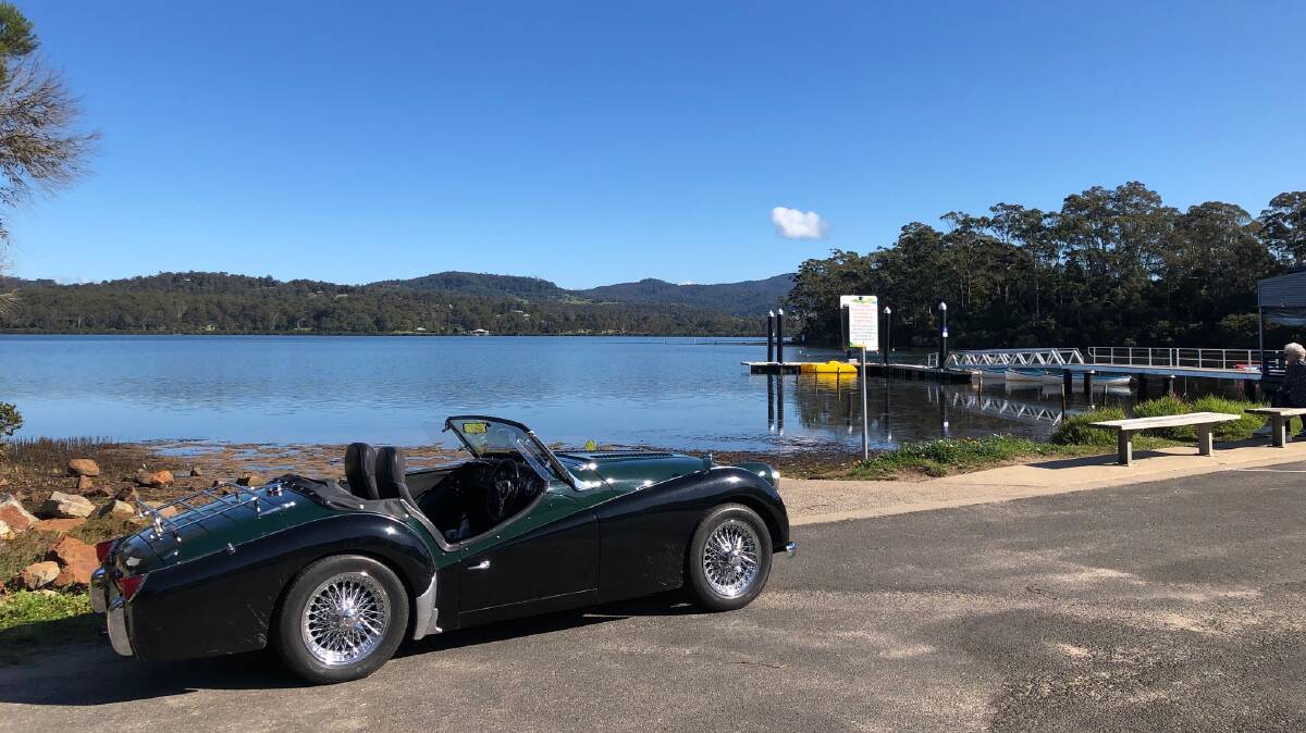 Expect to see some Triumph roadsters around the Bega Valley from October 13-20 when TR Register Australia members meet for their annual get together in Merimbula. Picture by Bob Watters