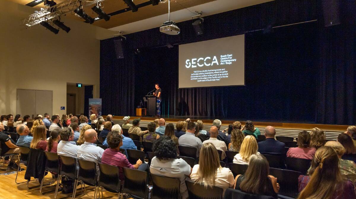 The Sapphire Coast Tourism Industry Briefing underway. Picture by David Rogers