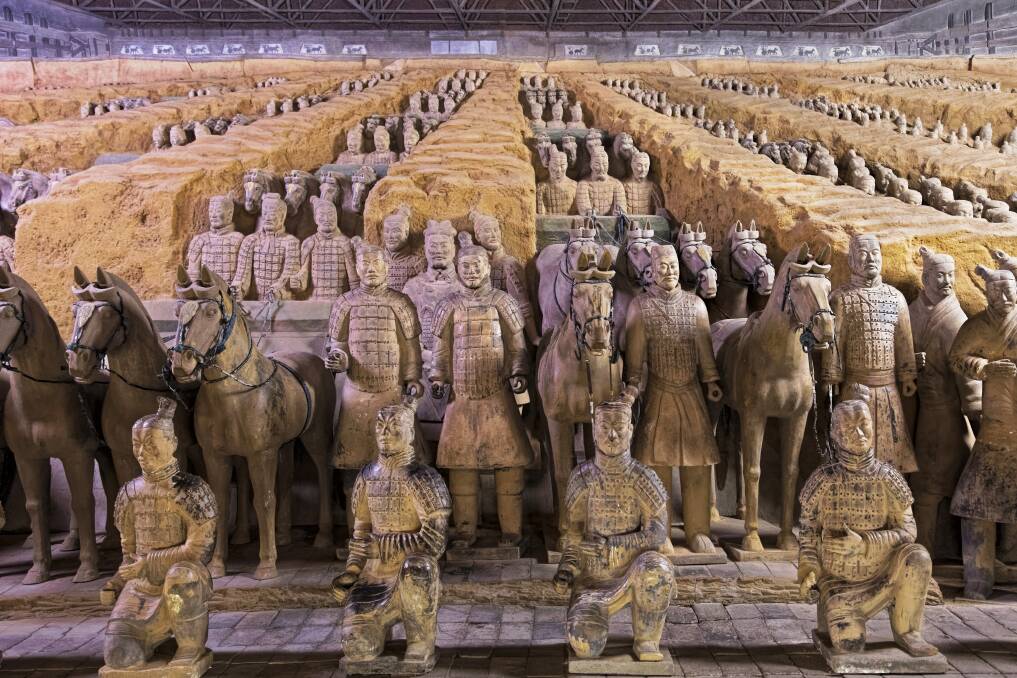 The Museum of Qin Terracotta Warriors and horses - Xi'an. Picture Shutterstock