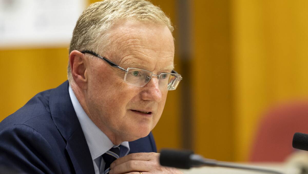 RBA Governor Dr Philip Lowe. Picture by Keegan Carroll