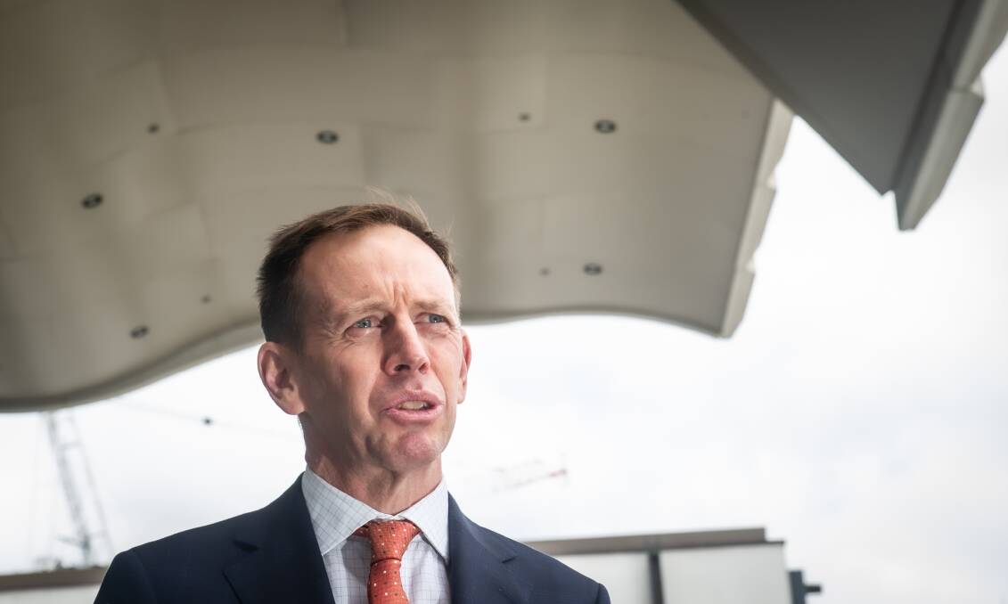ACT Greens leader Shane Rattenbury. Picture by Karleen Minney