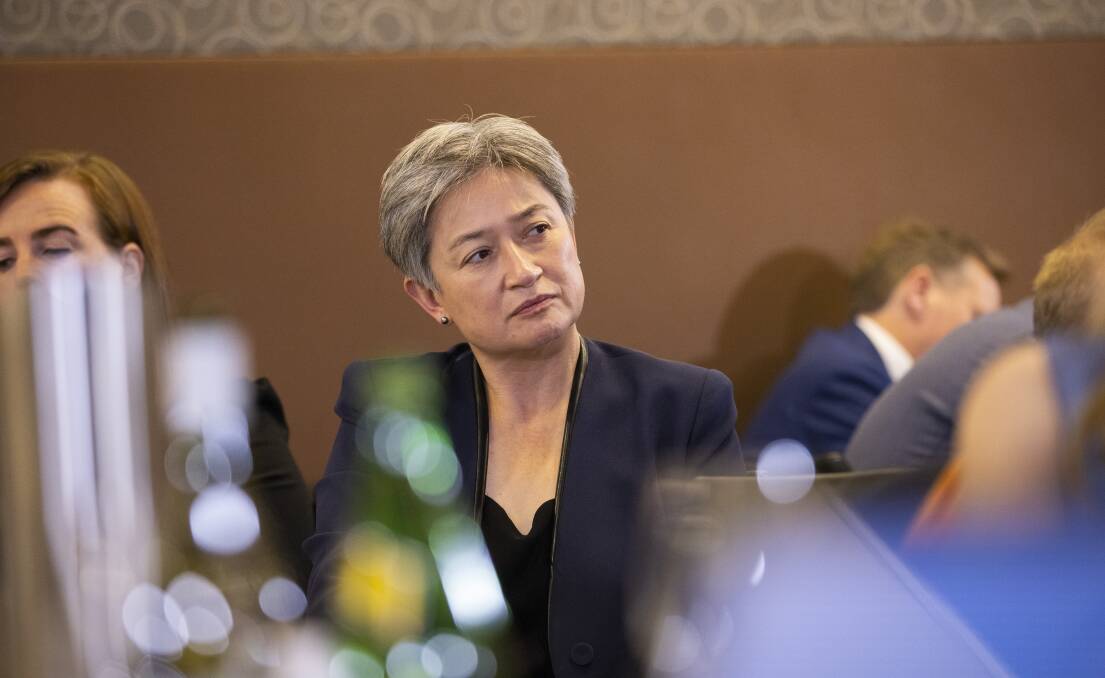 Senator Penny Wong's claim all the released detainees were on bridging visas has been questioned. Picture by Keegan Carroll