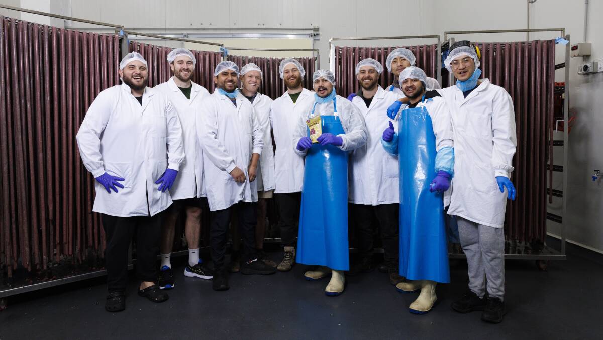 The Barbell Foods team now employs 24 people at the Hume facility. Picture by Keegan Carroll