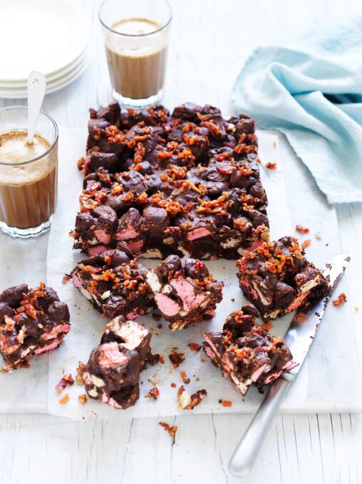 Candied bacon rocky road. Picture: Supplied