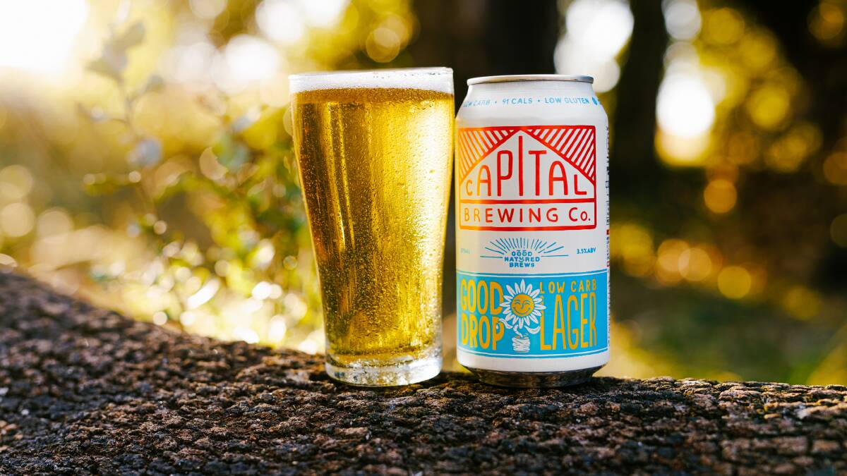 Good Drop is the latest addition to the award-winning line of beers from the Canberra brewery. Picture supplied