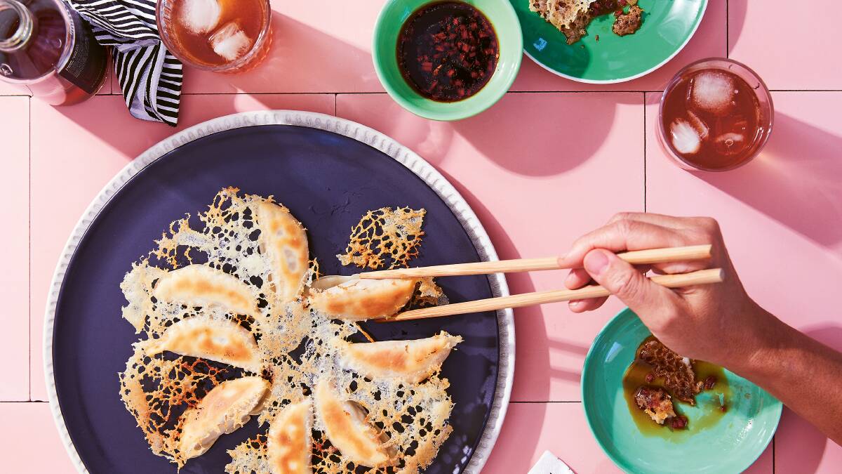 Pimp some store-bought gyoza for an easy family dinner. Picture by Cath Muscat
