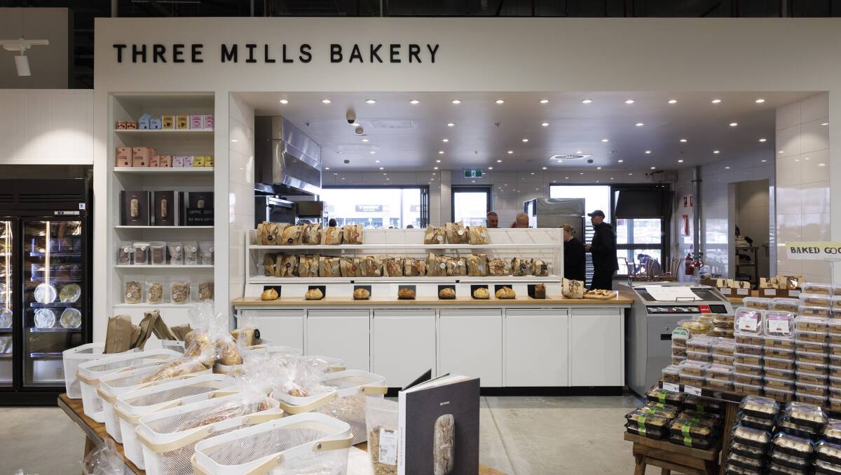Canberra's own Three Mills is baking in-house. Picture by Keegan Carroll