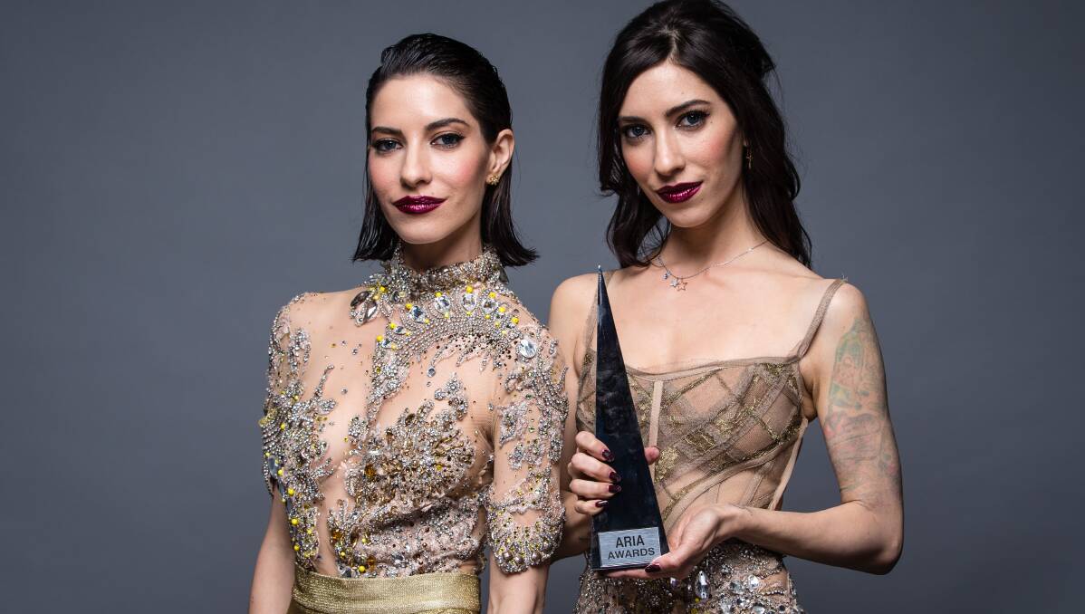 Lisa and Jessica Origliasso from The Veronicas in 2015. Picture: Getty Images